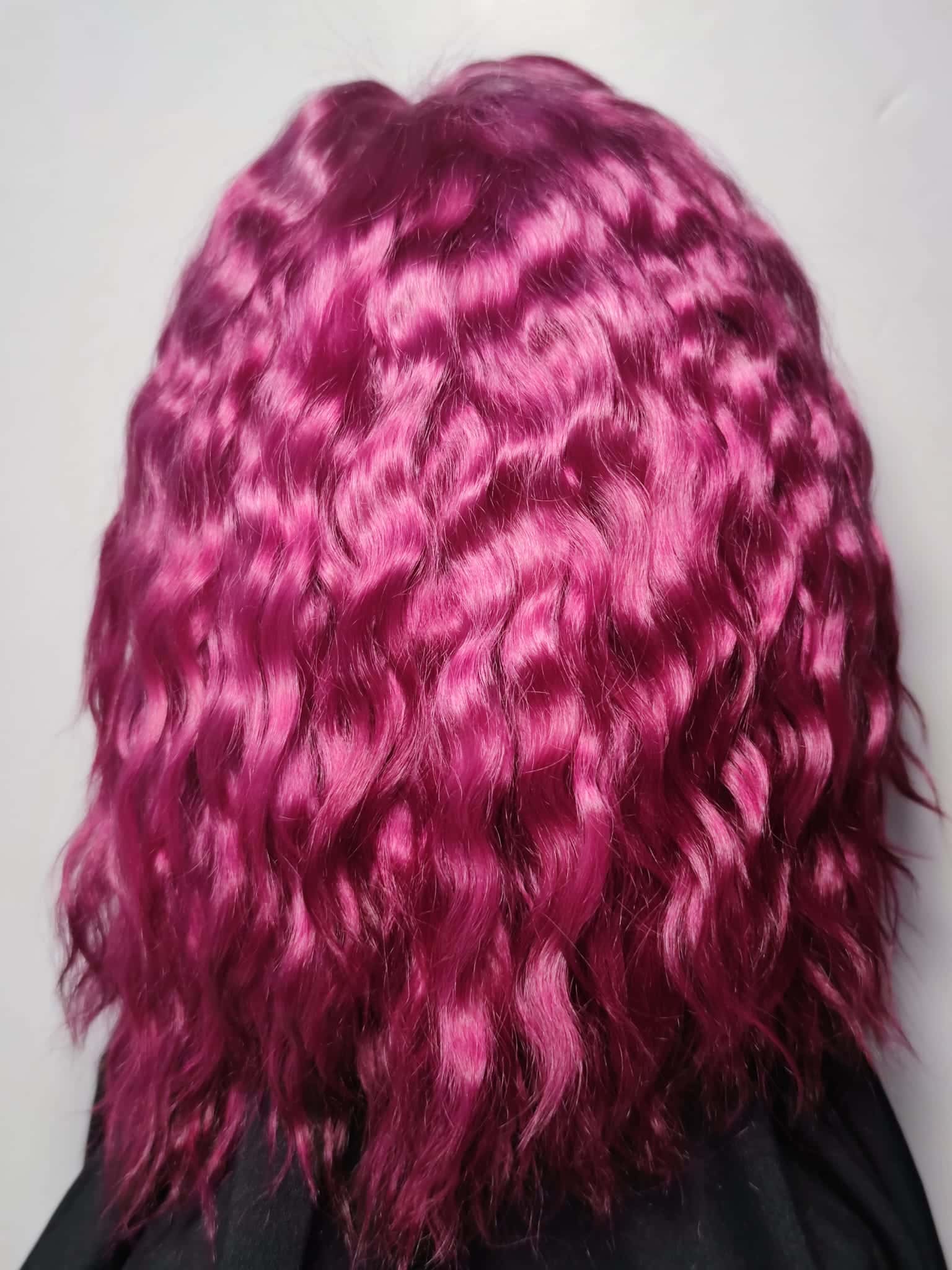 Scalp de Mohair Natural para Blythe - Imagen 2