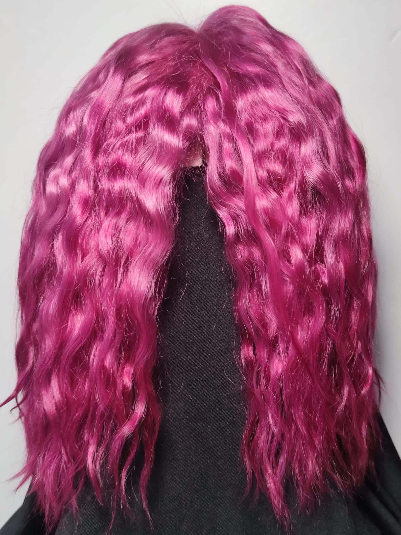 Scalp de Mohair Natural para Blythe