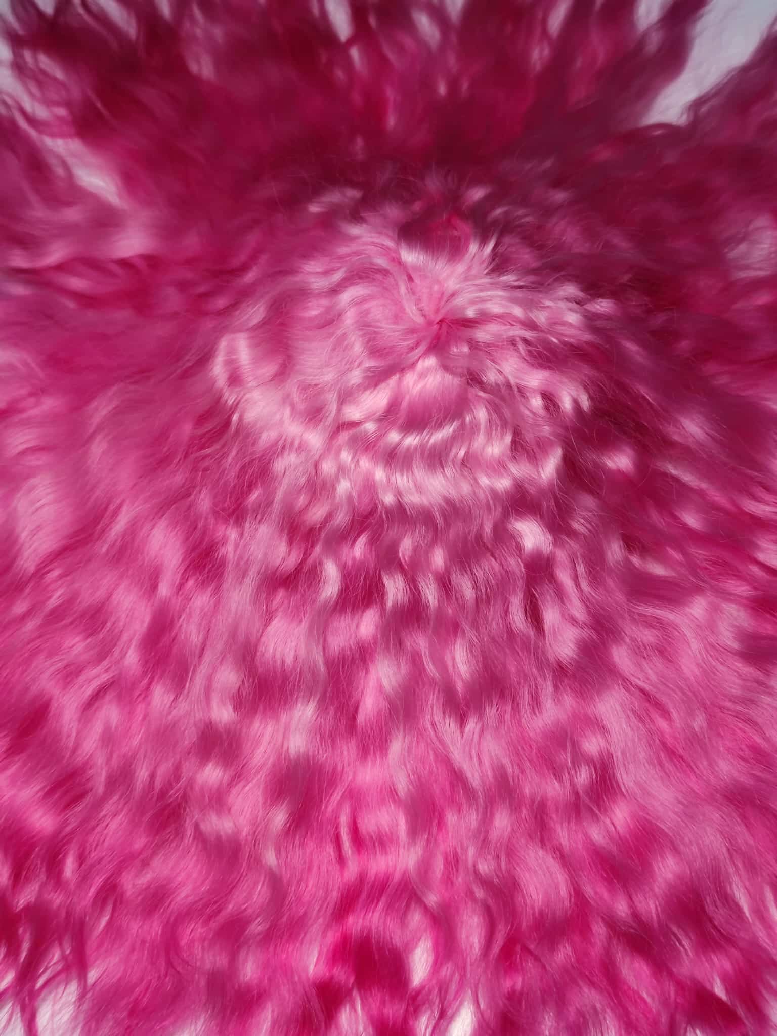 Scalp de Mohair Natural para Blythe - Imagen 3