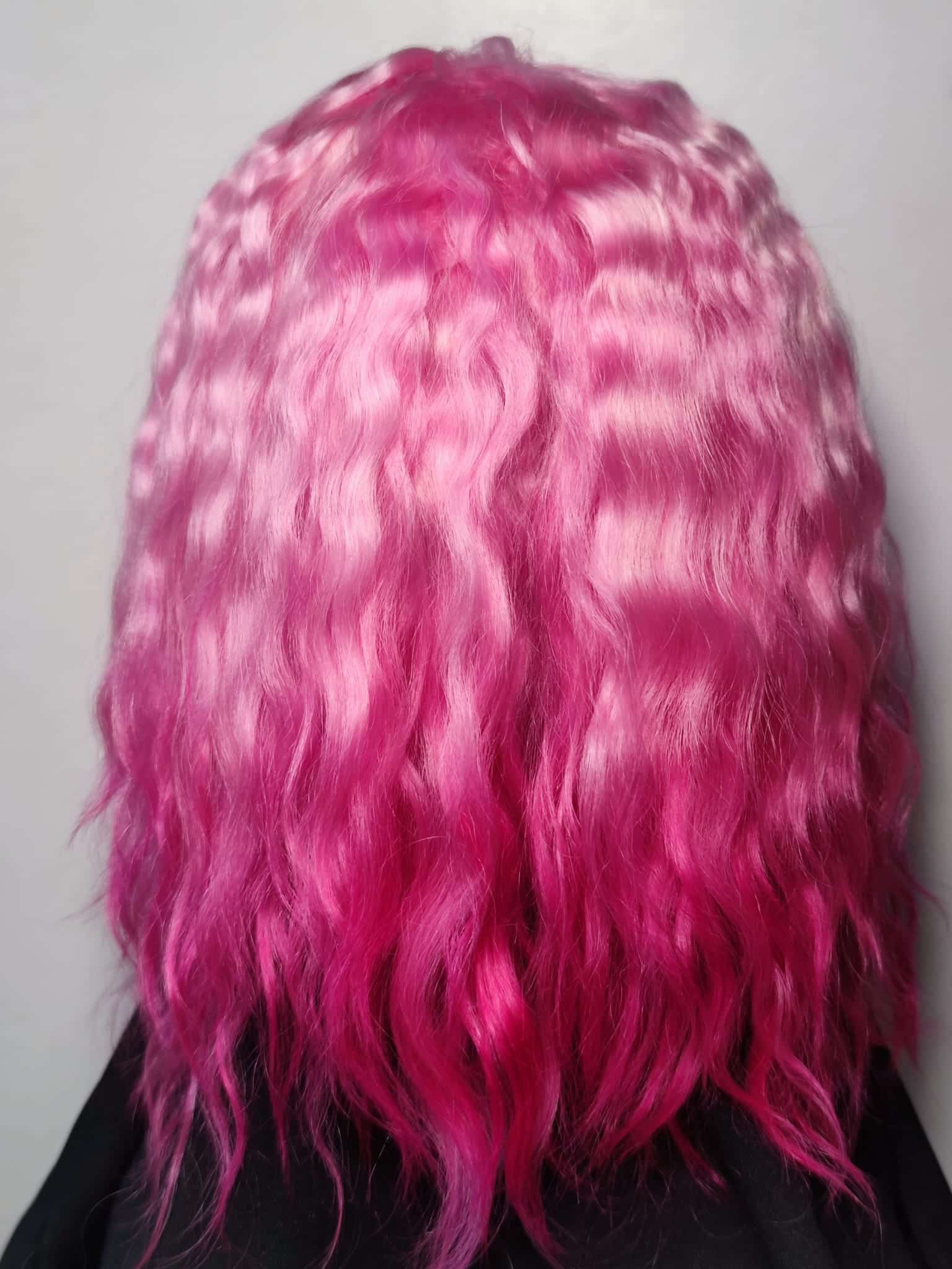 Scalp de Mohair Natural para Blythe - Imagen 2