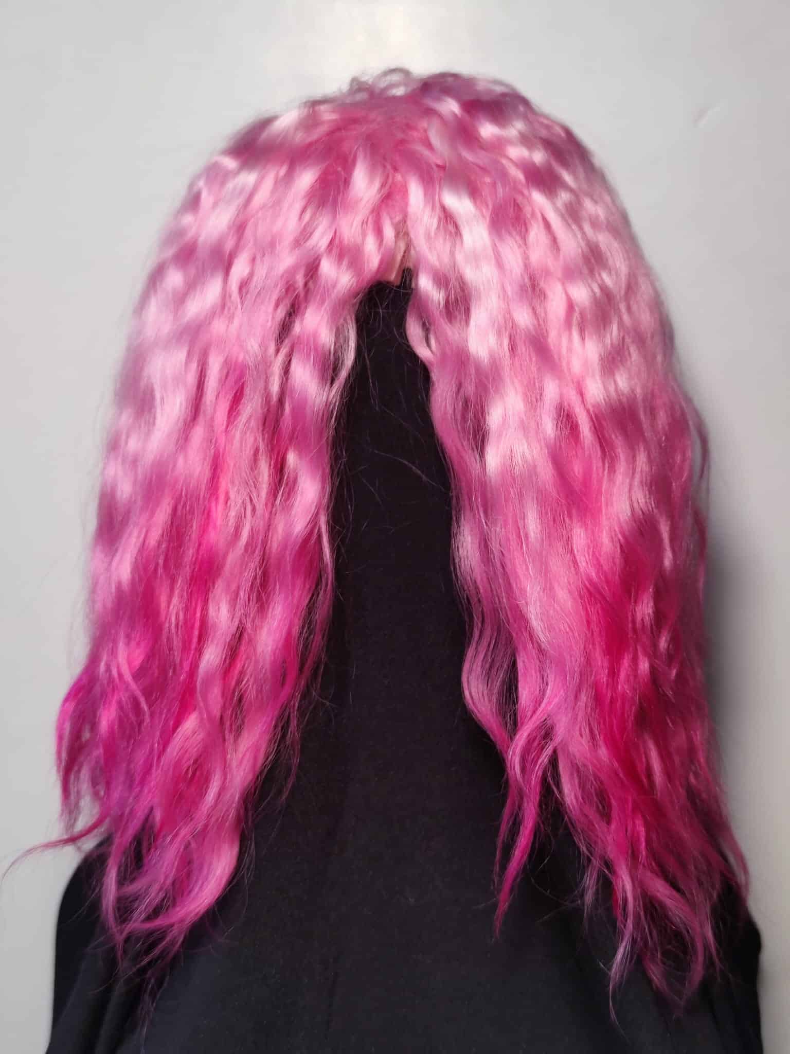 Scalp de Mohair Natural para Blythe