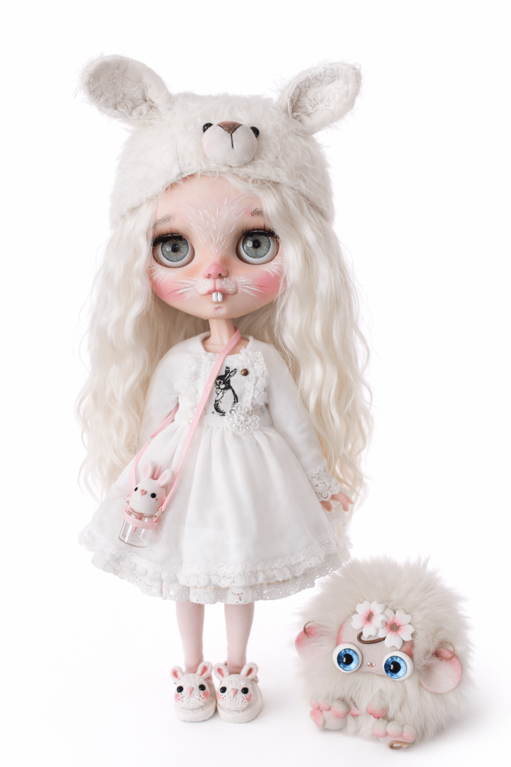 Nubelia (Blythe TBL, Ooak, Muñeca Artesanal) - Imagen 6
