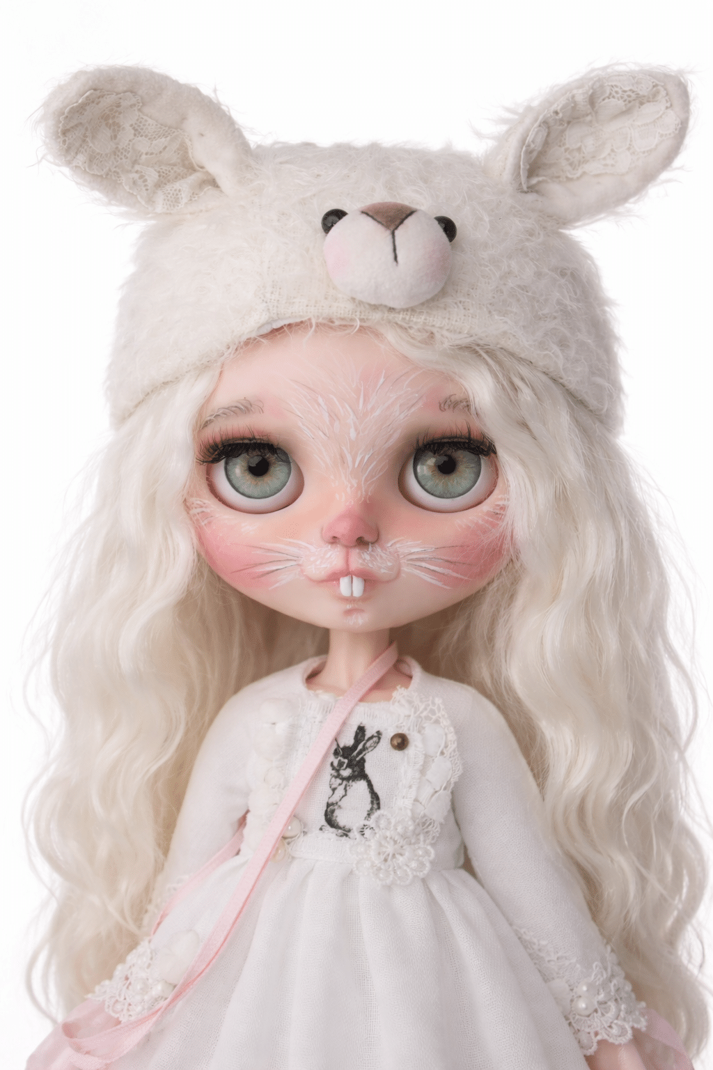 Nubelia (Blythe TBL, Ooak, Muñeca Artesanal) - Imagen 5