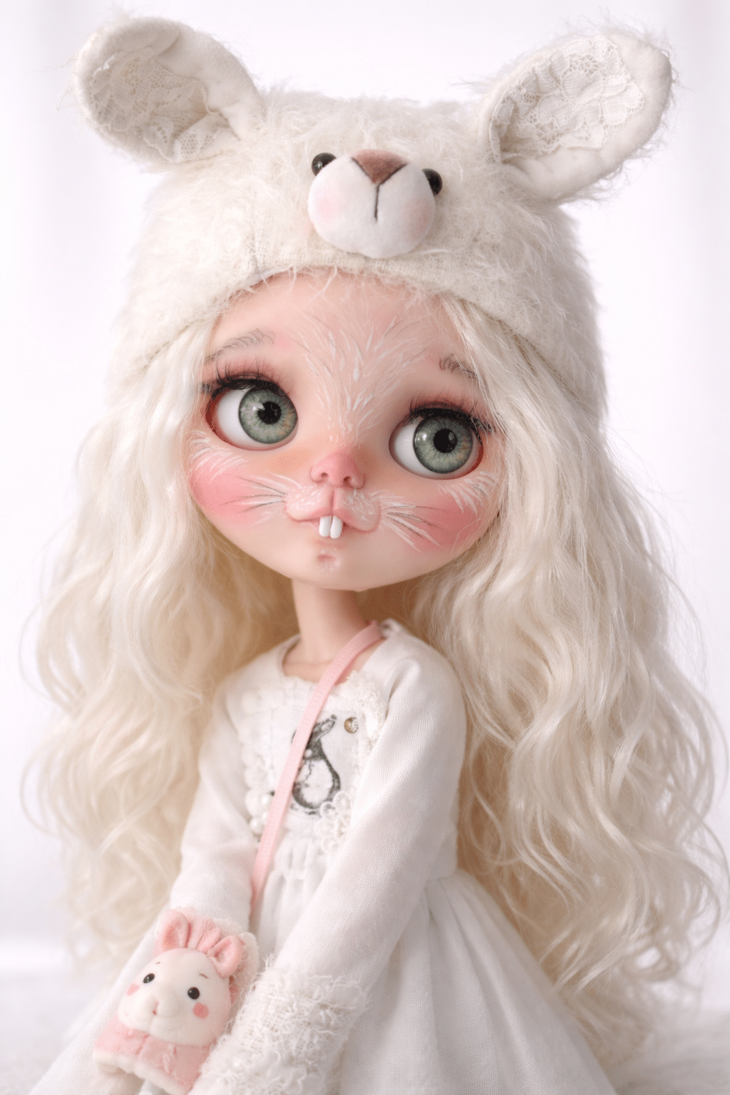 Nubelia (Blythe TBL, Ooak, Muñeca Artesanal) - Imagen 2
