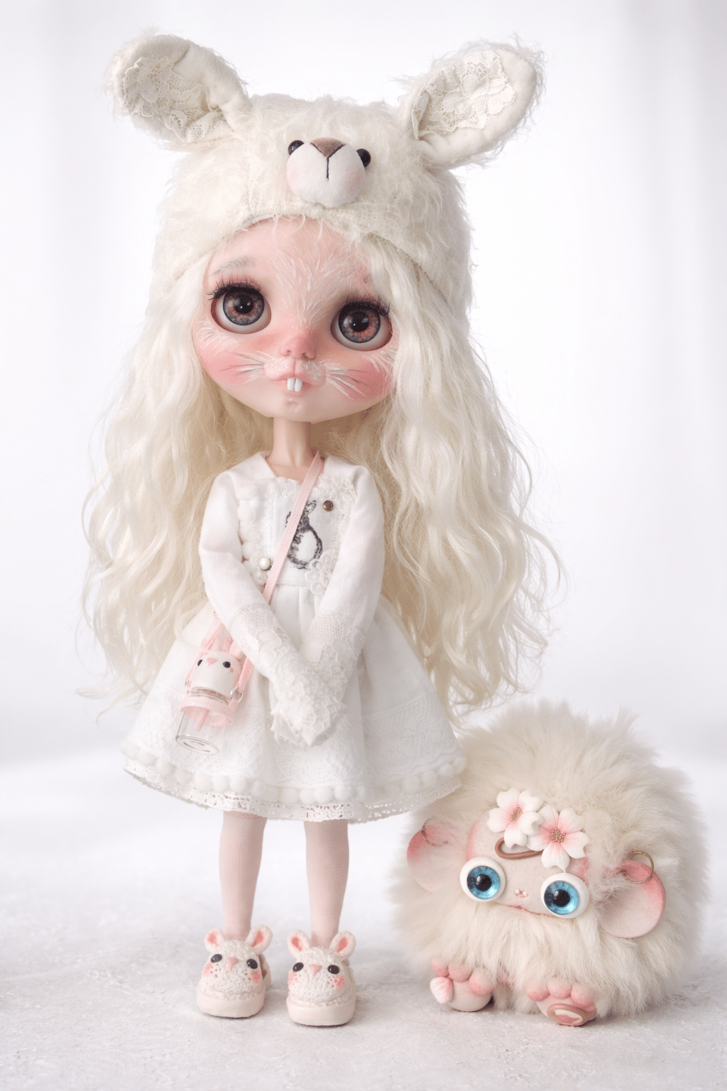 Nubelia (Blythe TBL, Ooak, Muñeca Artesanal) - Imagen 3