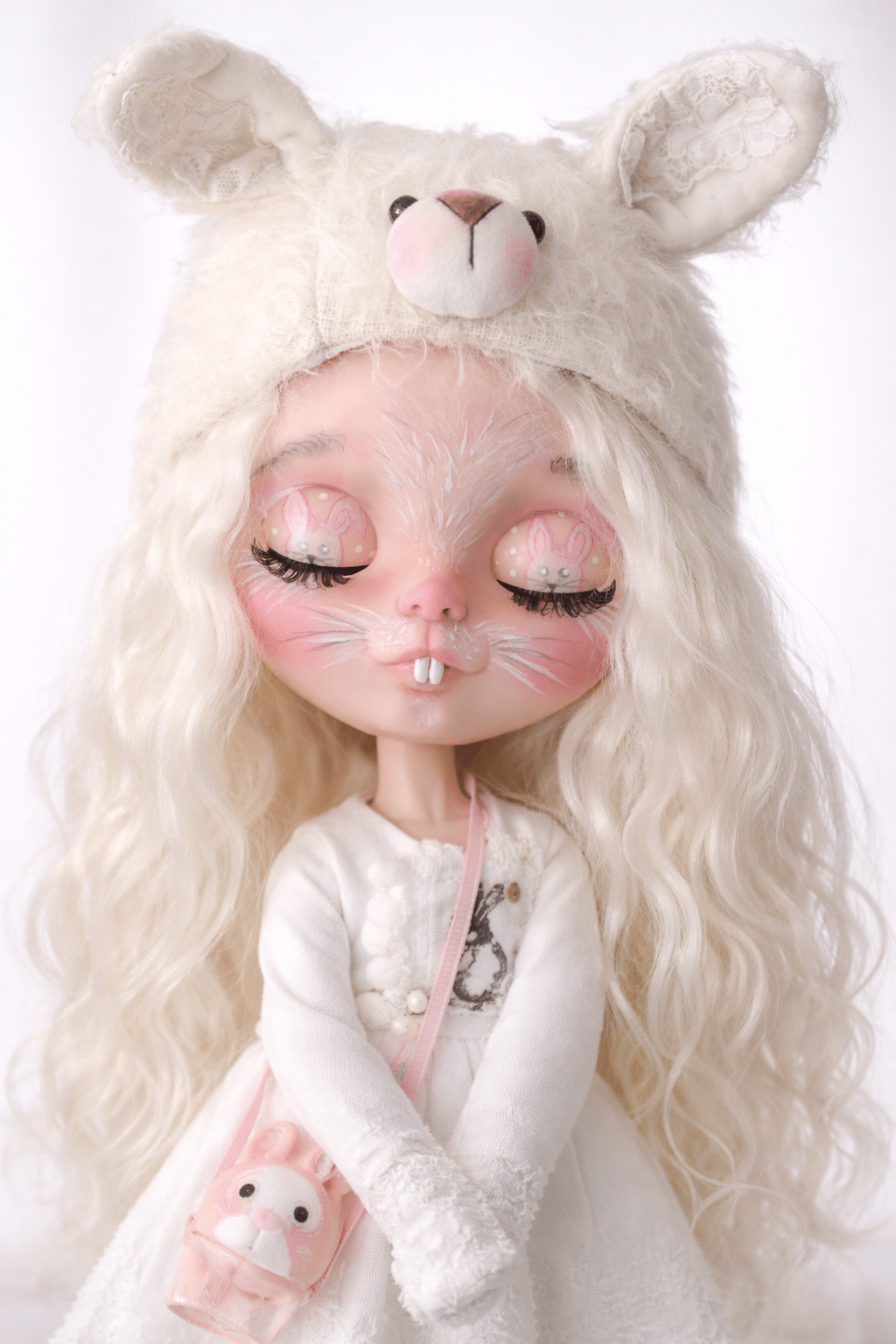 Nubelia (Blythe TBL, Ooak, Muñeca Artesanal) - Imagen 4